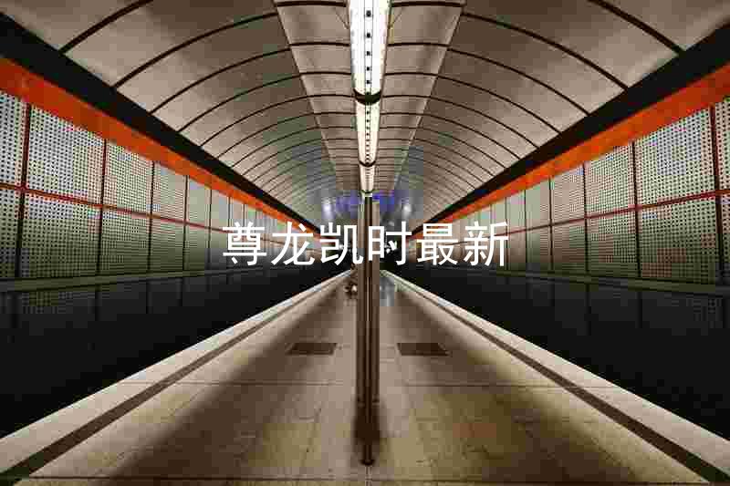 尊龙凯时最新